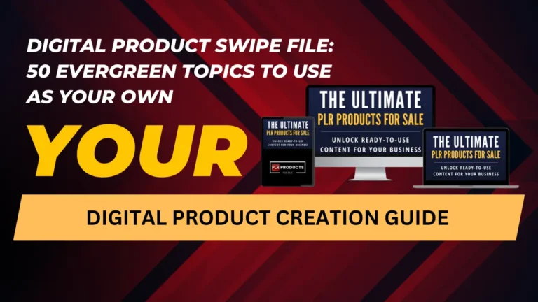 evergreen digital product topics list