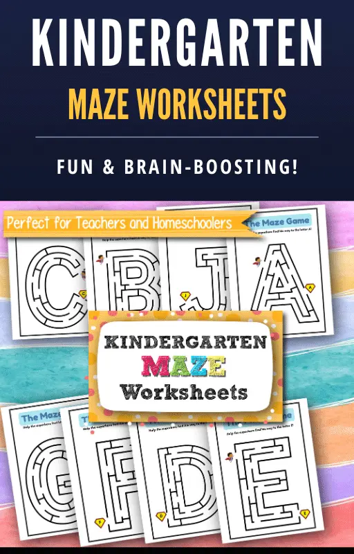 Benefits of Using Maze Worksheets for Kindergarten