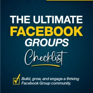 Facebook Groups Checklist PDF