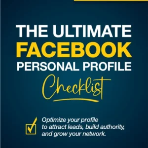Facebook Personal Profile Checklist PDF