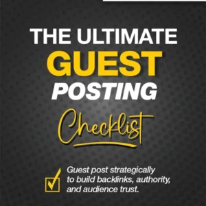 Free Guest Posting Checklist