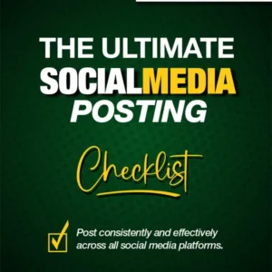 Free Social Media Posting Checklist