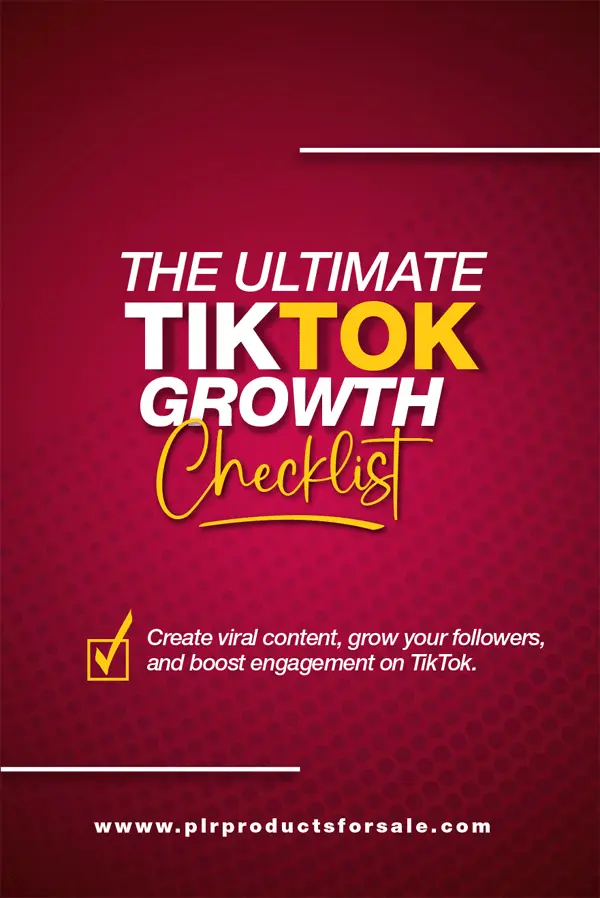Free TikTok Growth Checklist
