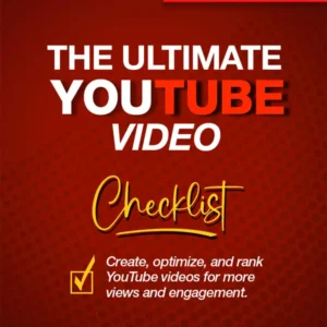 Free YouTube Video Checklist