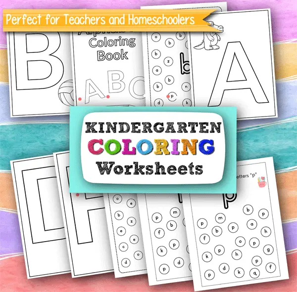 How to Use Kindergarten Coloring Worksheets Effectively