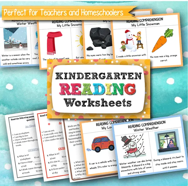 How to Use Kindergarten Reading Worksheets Effectively