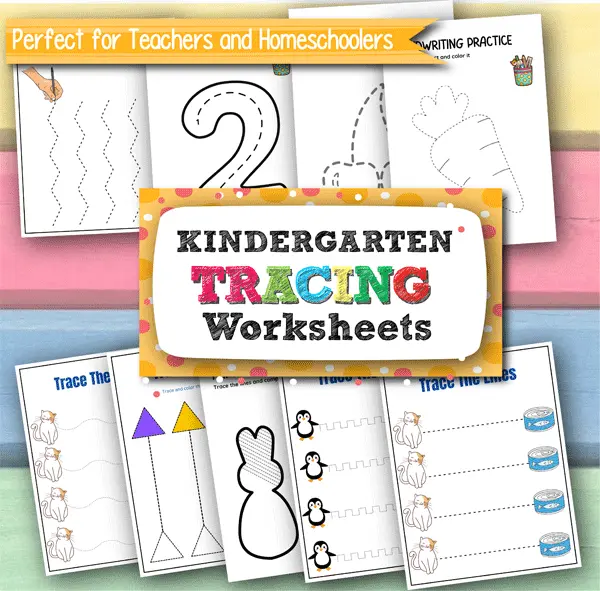 How to Use Kindergarten Tracing Worksheets Effectively