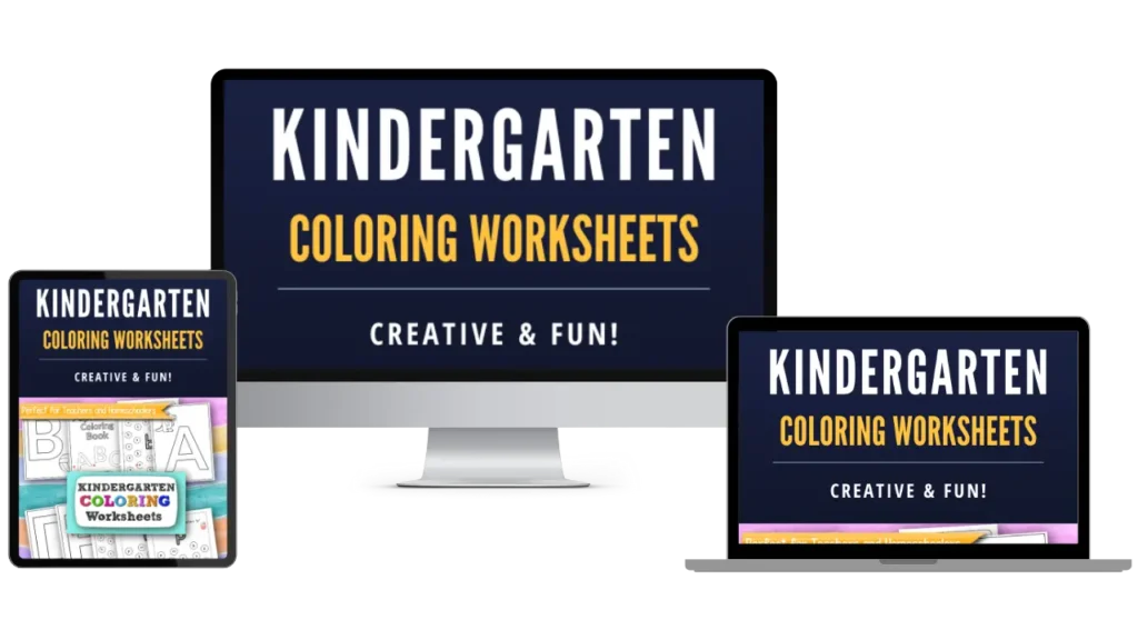 Kindergarten Coloring Worksheets