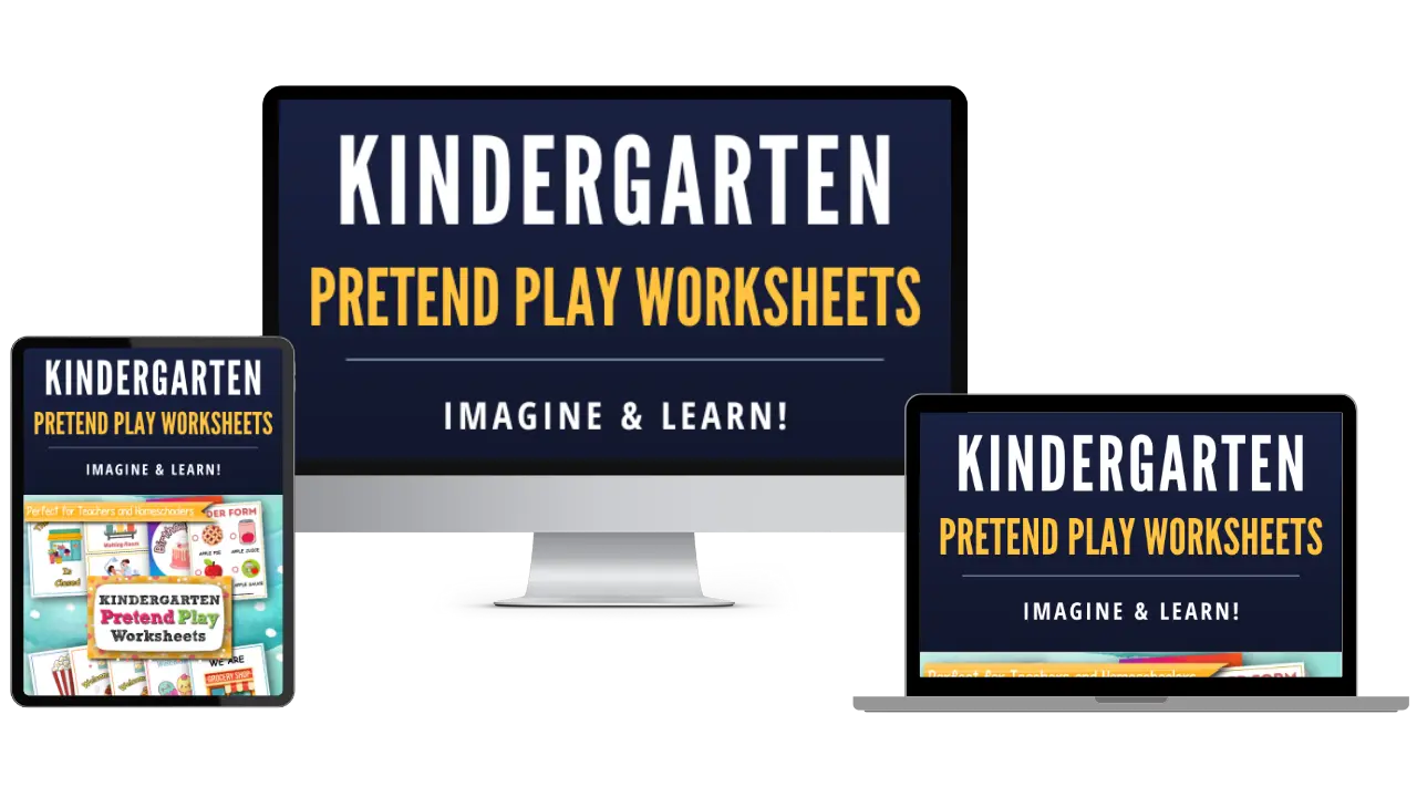 Kindergarten Pretend Play Worksheets
