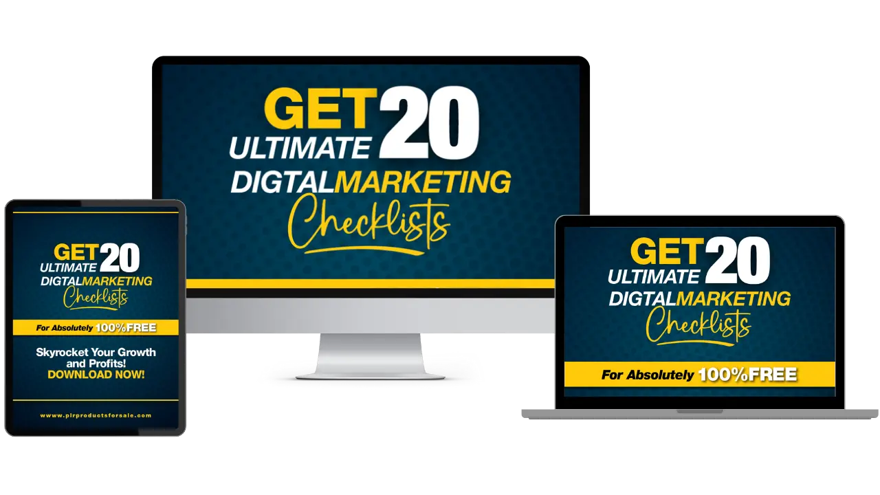 best digital marketing checklists pdf