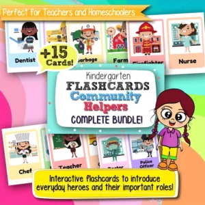 Community Helpers Flashcards for Kindergarten – 15+ Printable Cards for Early Learning and Role-Playing