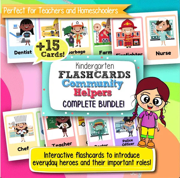 Community Helpers Flashcards for Kindergarten – 15+ Printable Cards for Early Learning and Role-Playing