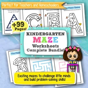 Maze Worksheets for Kindergarten – 99+ Printable Pages for Fun and Learning