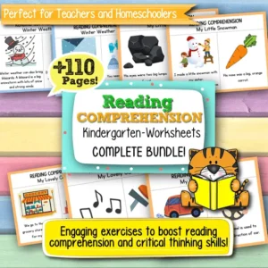 Reading Comprehension Kindergarten Worksheets – 110+ Printable Pages for Early Literacy Development