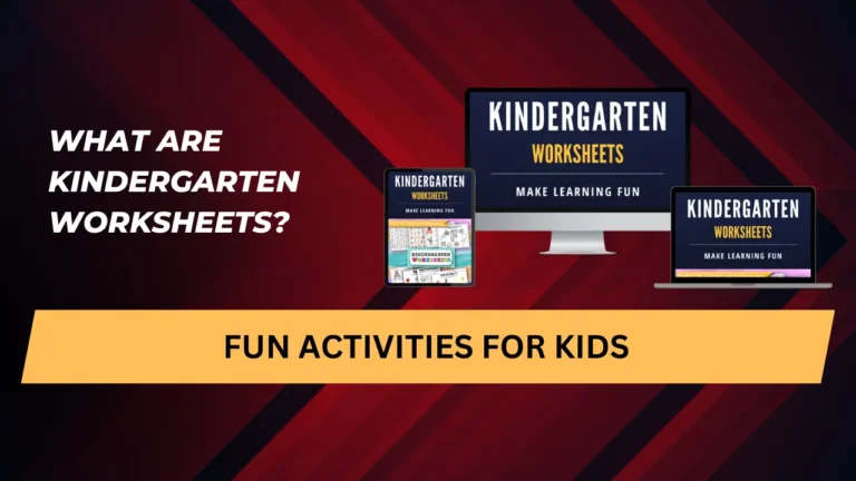 what are kindergarten worksheets