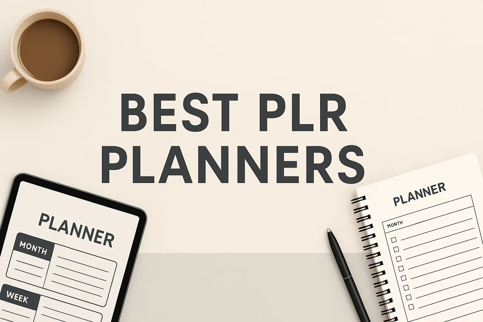 Best PLR Planners