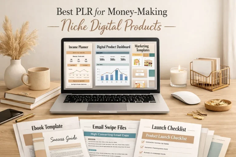Best PLR for money-making niche digital products