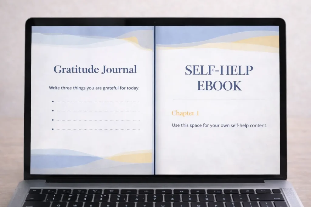 Editable PLR self-help worksheets and journals