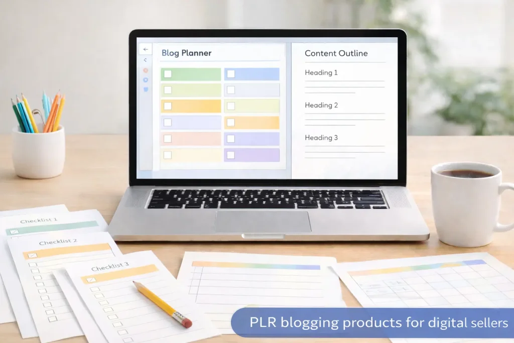 PLR blogging products for digital sellers