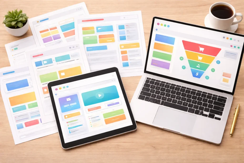 PLR marketing templates for funnels and email campaigns