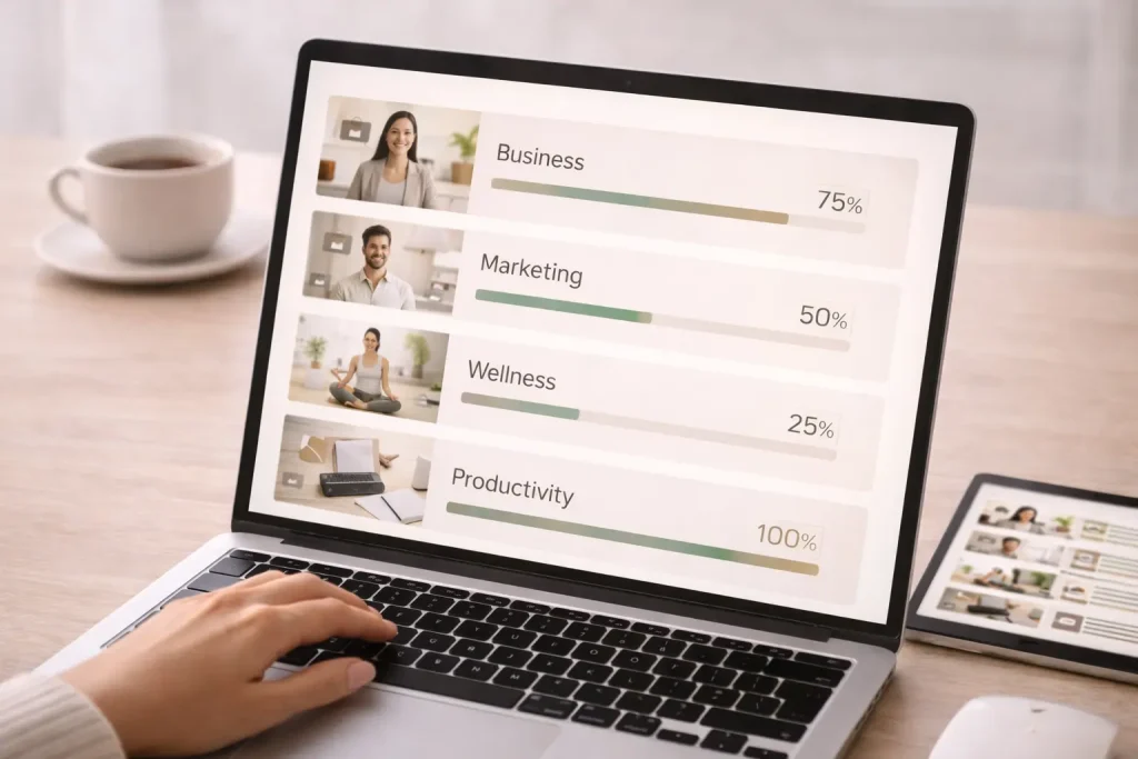 PLR video course bundles for digital products