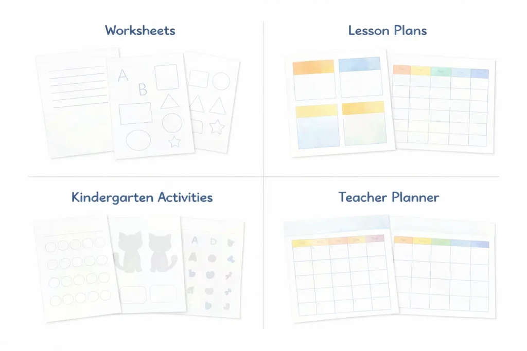 Types of PLR education products to sell online