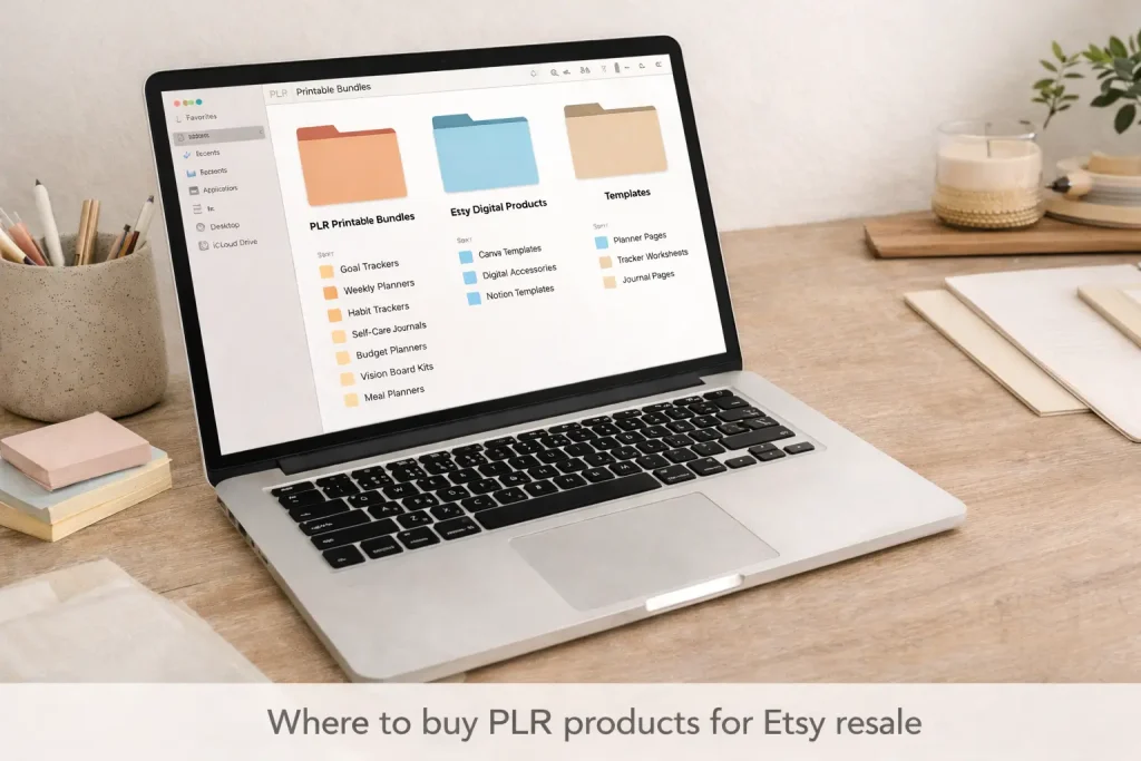 Where to buy PLR products for Etsy resale