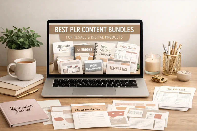 Best PLR content bundles for resale and digital products