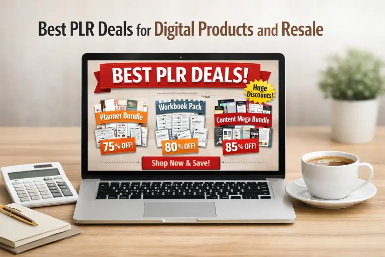 Best PLR deals for digital products and resale