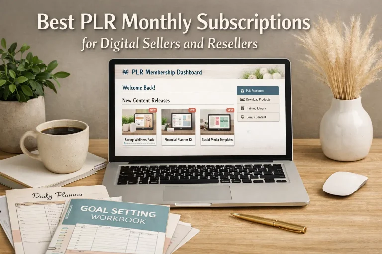 Best PLR monthly subscriptions for digital sellers and resellers