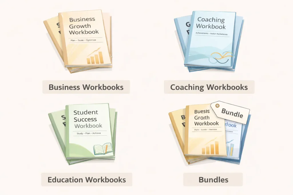 Best PLR workbook template types for resale