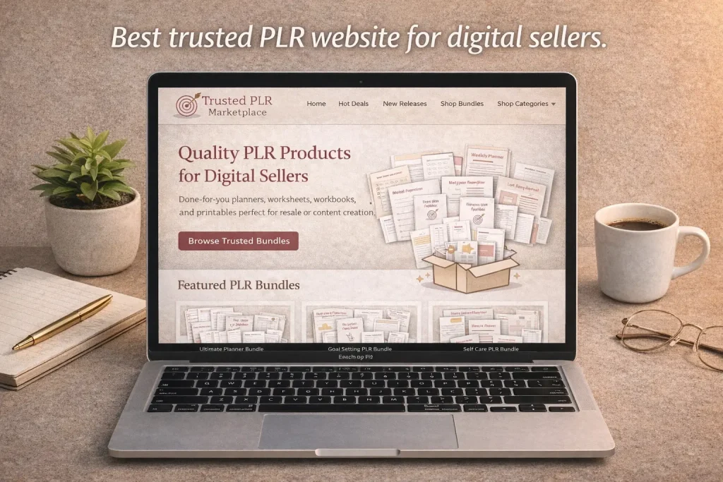Best trusted PLR website for digital sellers