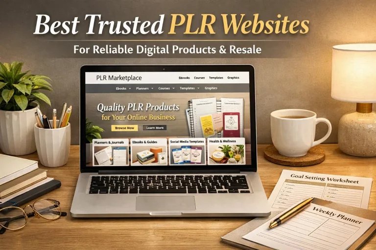 Best trusted PLR websites for reliable digital products and resale