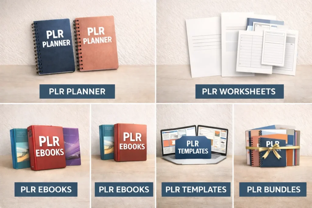 Best types of PLR products to resell online