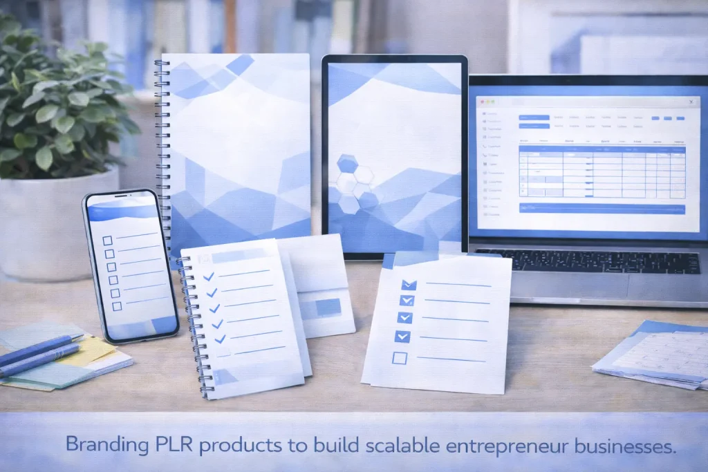 Branding PLR products to build scalable entrepreneur businesses
