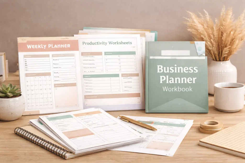 Consistent design across PLR resale packages