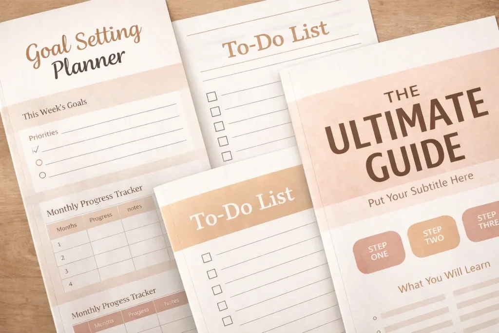 Consistent design across a PLR content bundle