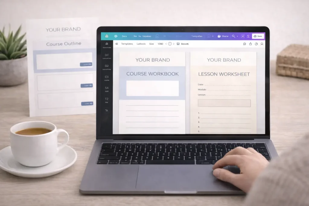 Customizing PLR content to create a course