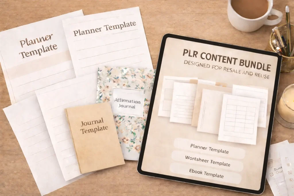 PLR content bundle designed for resale and reuse