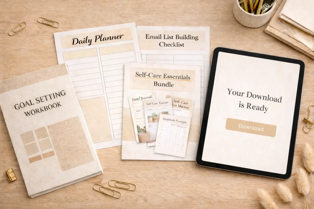 PLR lead magnet bundles for email marketing