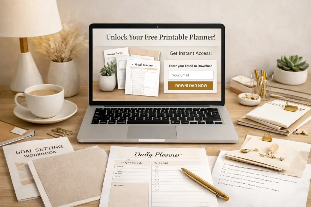 PLR lead magnets used to grow email subscribers