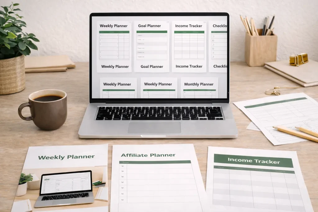 PLR printable products used by digital sellers