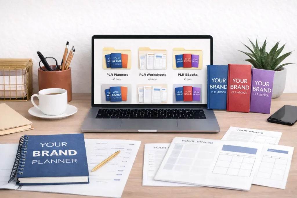 PLR products used to launch an online business