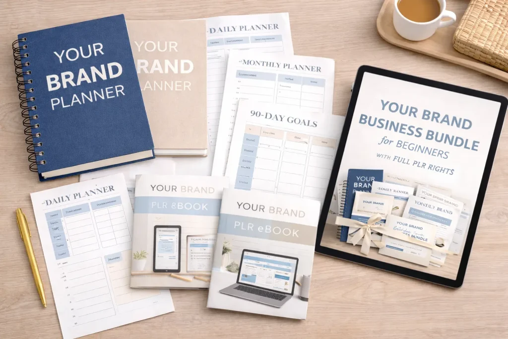 PLR starter bundles for launching an online business