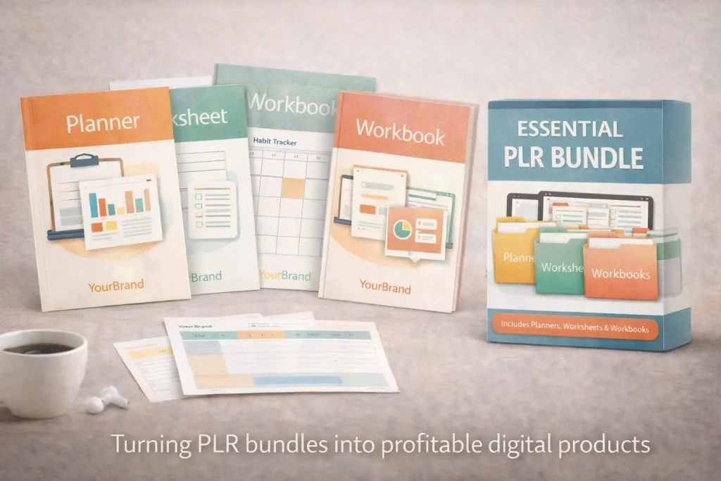 Turning PLR bundles into profitable digital products