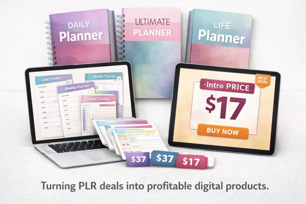 Turning PLR deals into profitable digital products