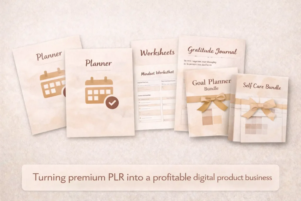Turning premium PLR into a profitable digital product business