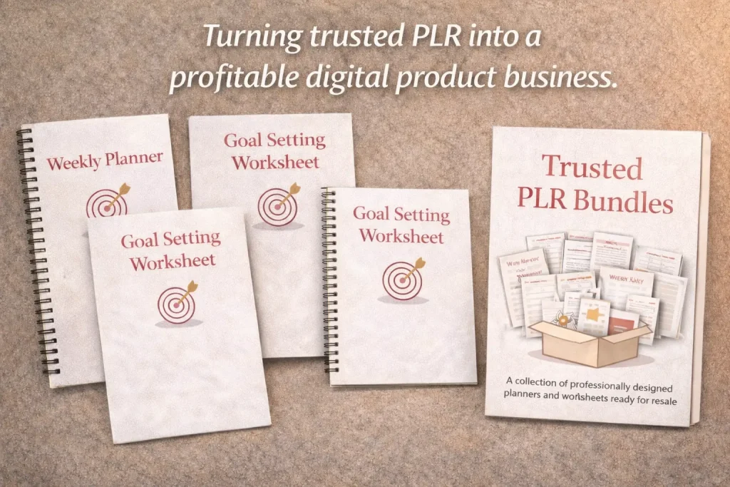 Turning trusted PLR into a profitable digital product business