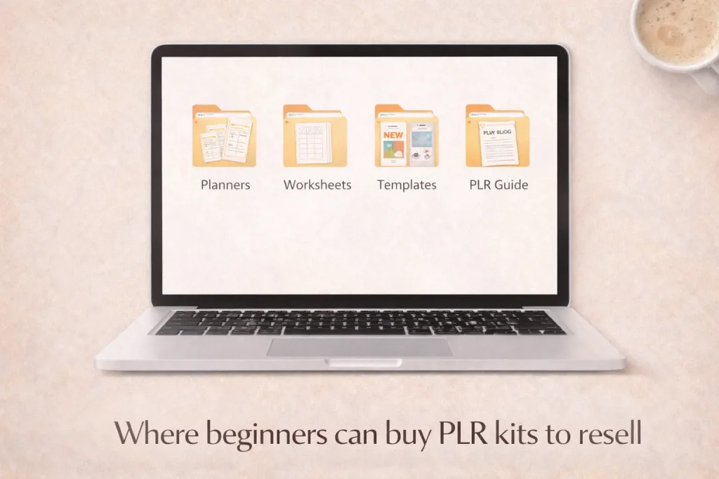 Where beginners can buy PLR kits to resell