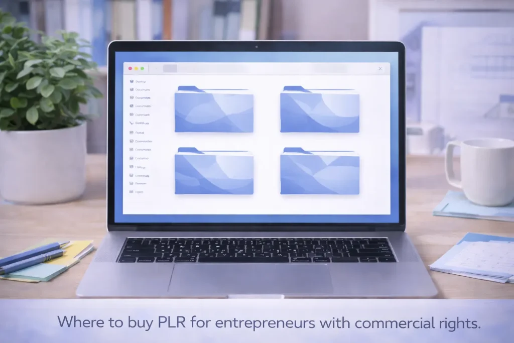 Where to buy PLR for entrepreneurs with commercial rights